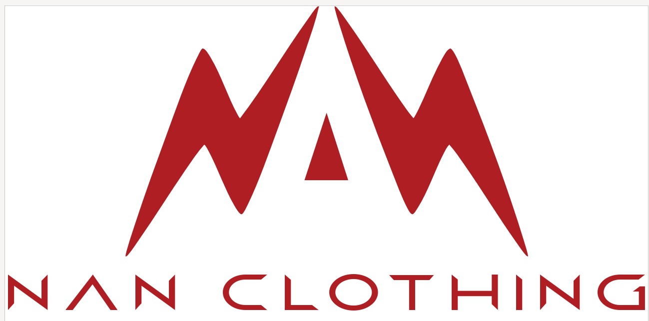 NAN Clothing logo — red mountain peak mark
